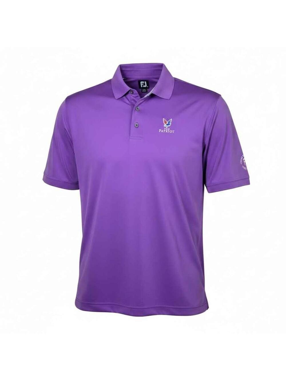 FootJoy Purple Golf Polo Shirt Medium